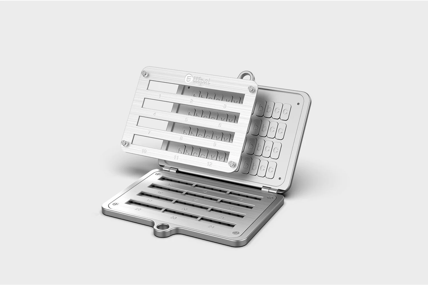 ELLIPAL Seed Phrase Steel DUO- Ultimate Cryptocurrency Backup