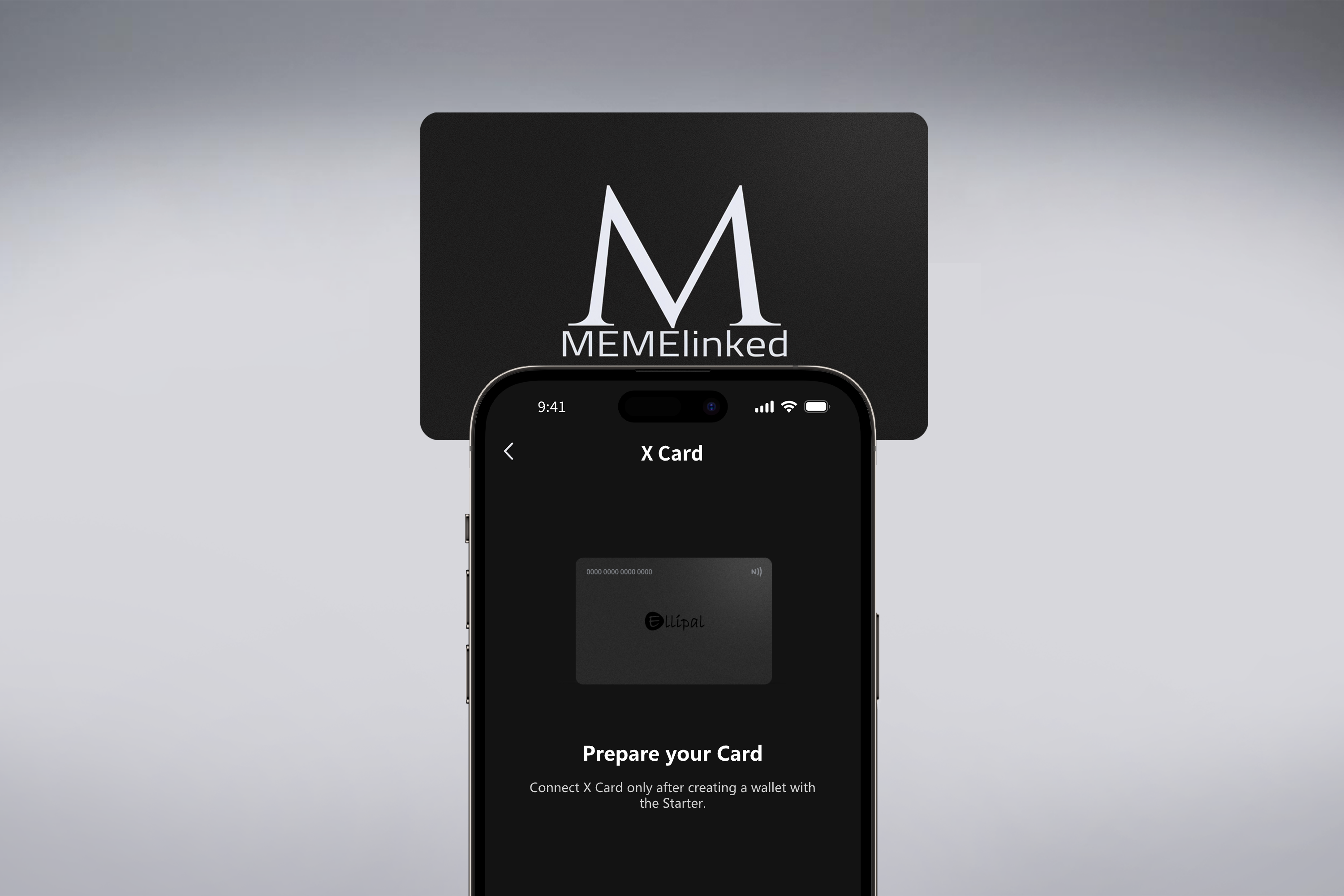 MemeLinked x ELLIPAL X Card